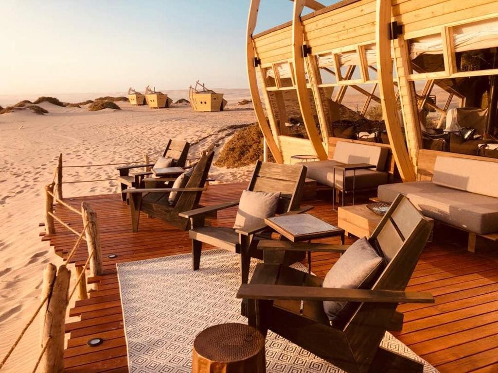 Unique Places to Stay in Namibia: Shipwreck Lodge