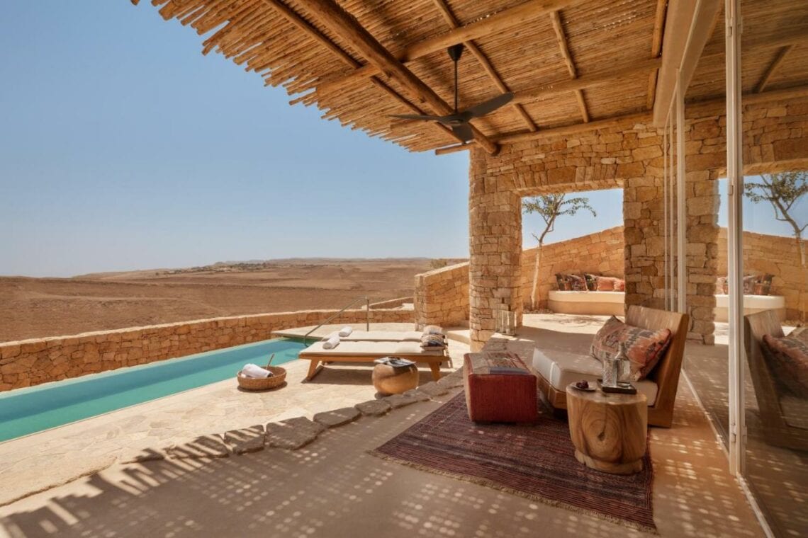 Best Hotels in Israel: Six Senses Shaharut, Negev Desert